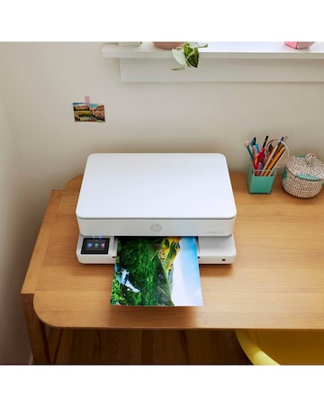 HP Envy 6530e All in One Printer - White