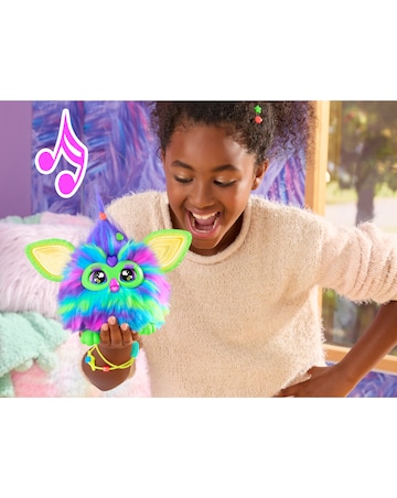 Furby Galaxy Glow in the Dark Interactive Plush Toy