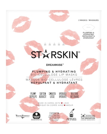 STARSKIN Dreamkiss Plumping and Hydrating Bio-Cellulose Lip Mask 2 Masks