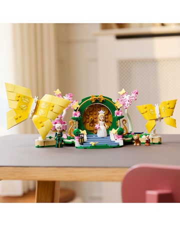 LEGO Wicked Glinda's Wedding Day Set, Butterfly Toy Inspires Role-Play 75688