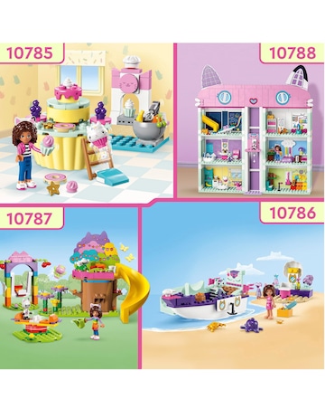 LEGO Gabby's Dollhouse Toy Playset with 4 Figures 10788