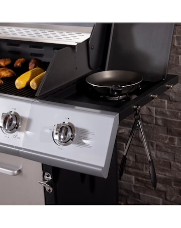 Charles Bentley 6 Burner Gas BBQ with Side Burner