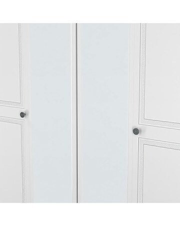 Richmond Ready Assembled 4 Door Wardrobe