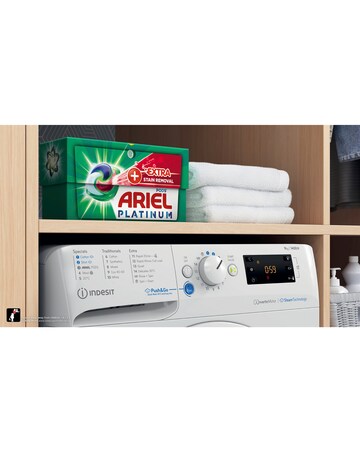 Indesit BWE 91496X WV UK 9kg, 1400rpm Washing Machine - White + Install