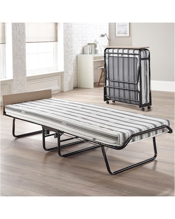 Jay-Be Supreme Automatic Folding Bed with Rebound e-Fibre Mattress - Single