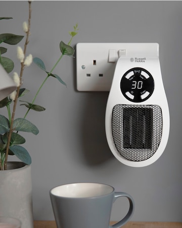 Russell Hobbs Ceramic 500W Plug Heater