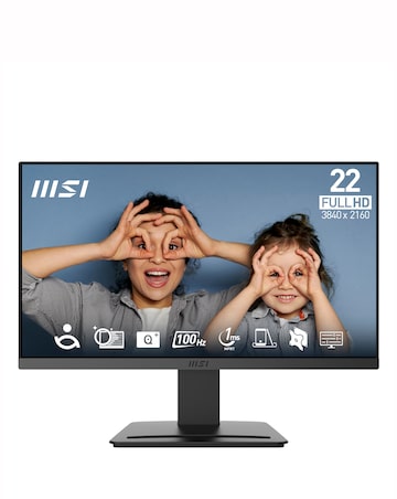MSI PRO MP223 E2 22in FHD 100Hz 1ms Adaptive-Sync Flat Monitor