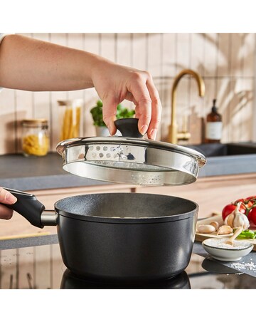 Morphy Richards Forged Aluminium 3 Piece Saucepan Set