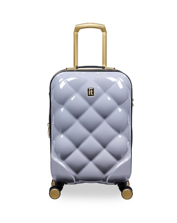 IT Luggage St Tropez Trois Cabin Suitcase - Silver