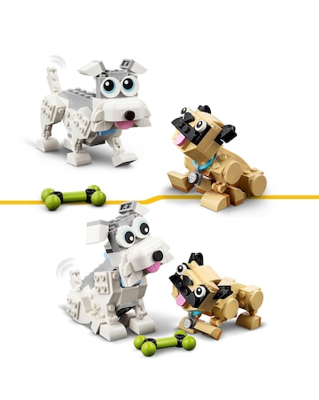 LEGO Creator 3 in 1 Adorable Dogs Animal Figures Toys 31137