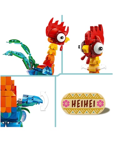 LEGO Disney Moana 2 Heihei Buildable Animal Toy 43272
