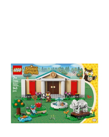 LEGO Animal Crossing Blathers's Museum Collection Model Kit, Building Set 77056