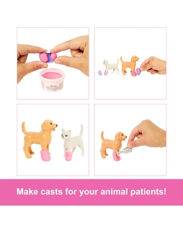Barbie Fast Cast Vet Clinic Doll and Accessories Playset