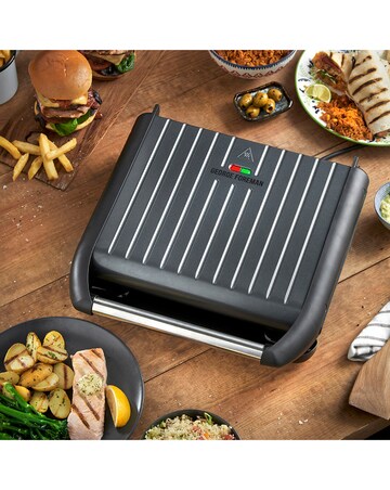 George Foreman Large 25051 Grey Steel Grill