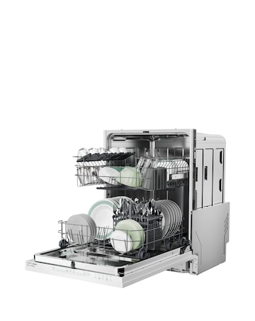 Candy Rapido CI3E53E0W Integrated Full Size Dishwasher 13 Place Settings White