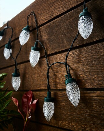 MultiPower Pine Cone String Lights - Set of 30