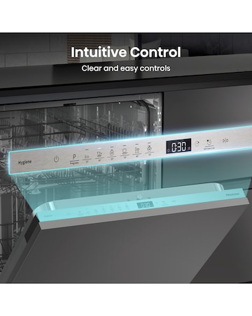 Hisense HV642E90UK Fully Integrated Full Size Dishwasher 13 Place Settings White