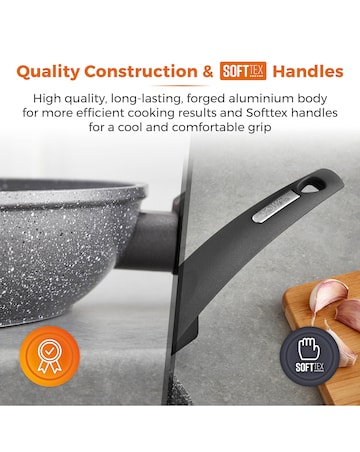 Cerastone Forged Frying Pan Set 20,28 CM