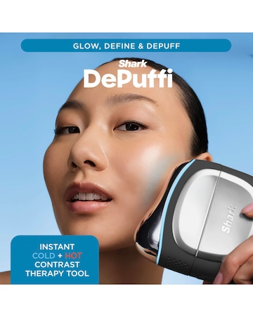 Shark Depuffi Contrast Therapy Sculpting Tool - Warm Black FH220UKBK