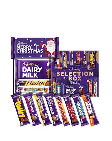 Cadbury Merry Christmas Chocolate Selection Gift Box