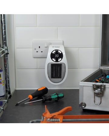 Russell Hobbs Ceramic 500W Plug Heater