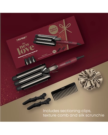 Revamp Deep Beach Waver Gift Set