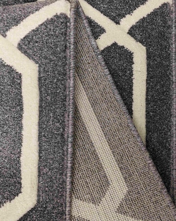 Newport Lattice Geometric Rug