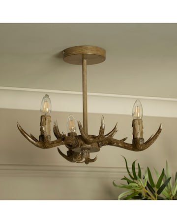 Antler Ceiling Fitting