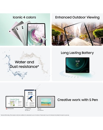 Samsung Galaxy Tab S9 FE 10.9in 256GB WiFi Tablet - Light Green