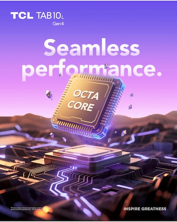 TCL 10L Gen 4 64GB Tablet with Case - Dark Grey