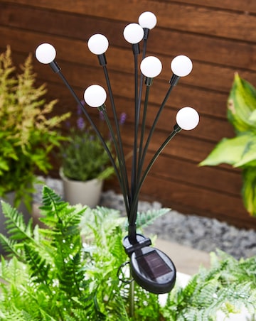 8-Stem GloGlobes Stake Light - Warm White