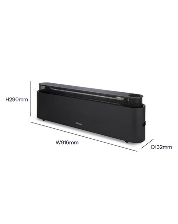 Dimplex DXBC22 Baseboard Convector Heater 2.2kW- Black