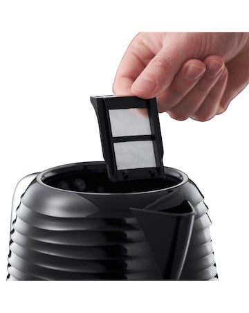 Russell Hobbs Inspire Kettle and Toaster Bundle Black