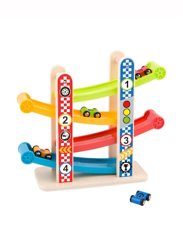 Tooky Toy Wooden Sliding Tower