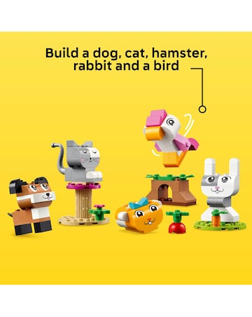 LEGO Classic Creative Pets Animal Toys with Bricks 11034