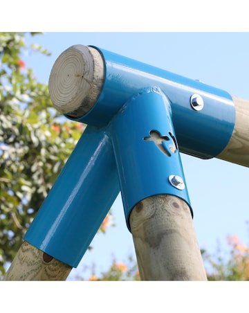 TP Galapogus Wooden Swing Set & Slide