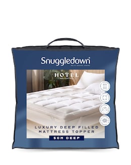 Snuggledown Luxury Deep Woven Mattress Topper 5 cm