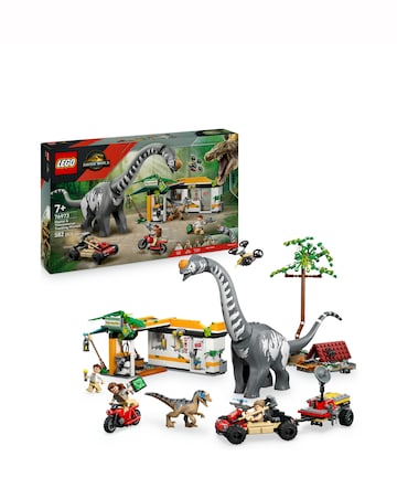 LEGO Jurassic World Raptor & Titanosaurus Tracking Mission Dinosaur 76973