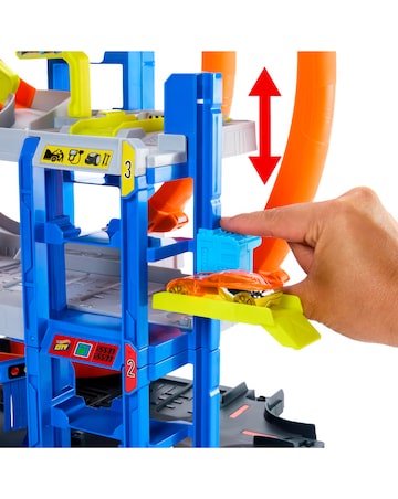 Hot Wheels City Mega Loop Garage