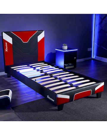 X Rocker Cerberus MKII Gaming Single Bed in a Box - Red