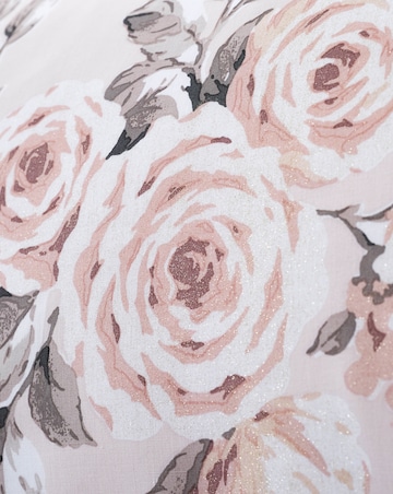 Catherine Lansfield Canterbury Blush Cotton Blend Duvet Cover Set