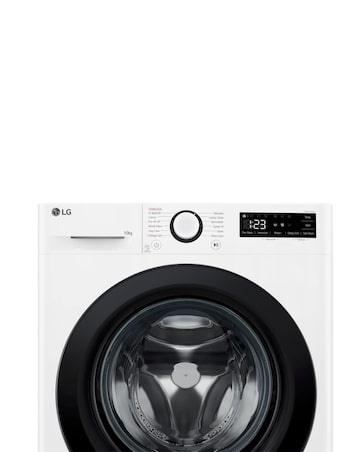 LG TurboWash with AI F4Y510WBLN1 10 kg 1400 Spin Washing Machine - White