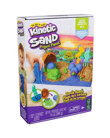 Kinetic Sand Turtle Beach Playset