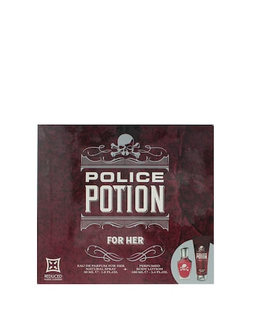 Police Potion For Her Piece Gift Set: Eau de Parfum 30ml - Body Lotion 100ml