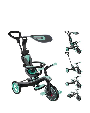Globber Explorer Trike 4 in 1 With Headrest