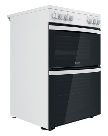Indesit ID67V9KMW/UK Electric Double Cooker - White