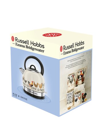 Emma Bridgewater 26270 Rise and Shine Stainless Steel Kettle