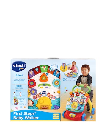 VTech First Steps Baby Walker - Red