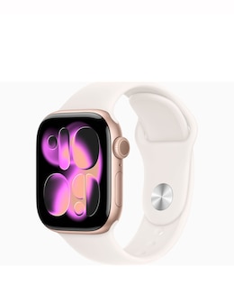 Apple Watch Series 11 GPS + Cellular 42mm - Light Blush Sport Band - M/L