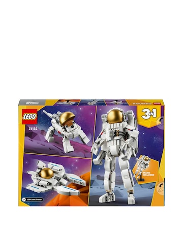 LEGO Creator 3in1 Space Astronaut Figure Toy with Dog 31152